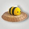 il_fullxfull.7715945047_gio0.jpg Crochet Bumble Bee Plush – Handmade Bee Amigurumi, Cute Decorative Plush, Small Crochet Gift - Lina And Stitches