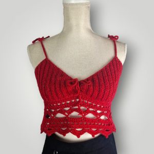 Made to Measure Crochet “Lillith Top” | Custom Size S-XL - Lina And Stitches