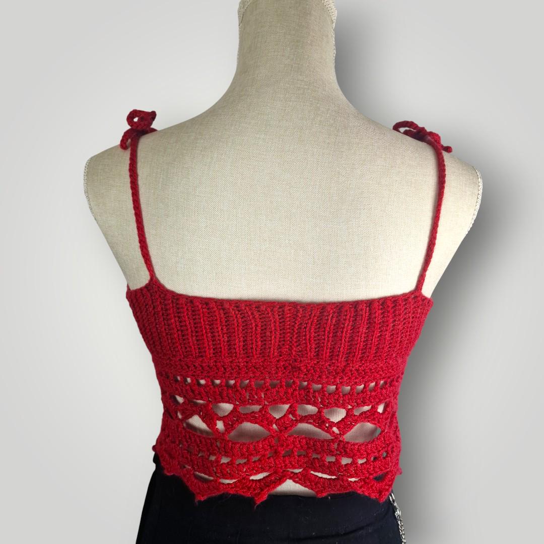 Made to Measure Crochet “Lillith Top” | Custom Size S-XL - Lina And Stitches