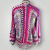 il_fullxfull.7758703586_ilem.jpg Colorful Crochet Cardigan| Colorful Granny Style Cardigan - Lina And Stitches