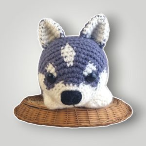 il_fullxfull.7758833186_v9x8.jpg Crochet Husky Plush | Handmade Amigurumi Husky | Stuffed Crochet Dog | 30 cm - Lina And Stitches