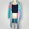 il_fullxfull.7758870342_41yy.jpg Long Kawaii Pastell Cardigan | Handmade Crochet Hooded Cardigan | Cozy Long Layer | Size L - Lina And Stitches