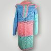 il_fullxfull.7758870368_q3do.jpg Long Kawaii Pastell Cardigan | Handmade Crochet Hooded Cardigan | Cozy Long Layer | Size L - Lina And Stitches