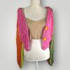 il_fullxfull.7758913024_eaii.jpg Cozy Bloom Crochet Cardigan | Handmade Hooded Crochet Cardigan | Color Gradient Yarn | Size S - Lina And Stitches