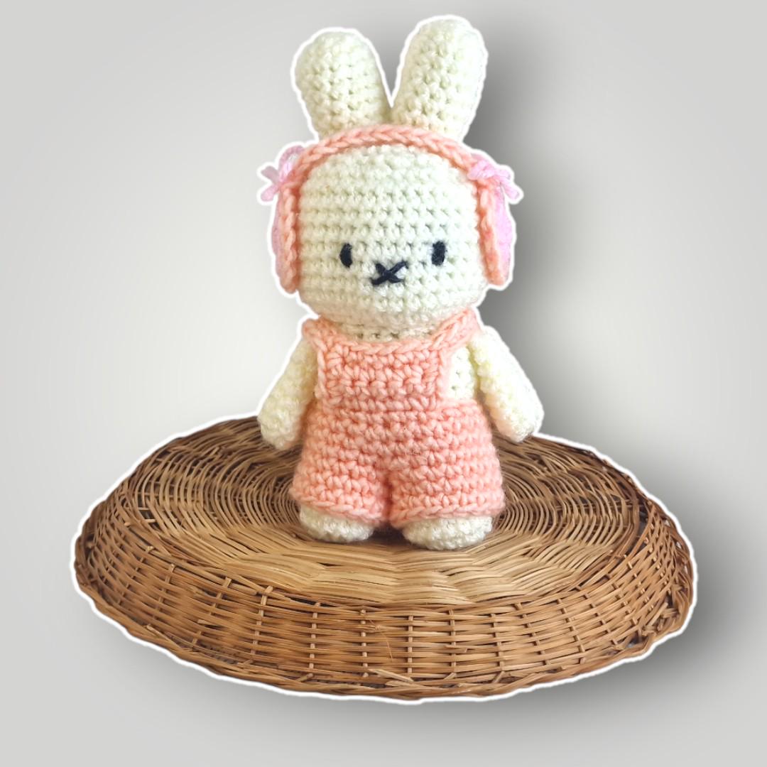 il_fullxfull.7758919710_bws9.jpg Handmade Crochet Bunny | Kawaii Amigurumi Bunny Doll - Lina And Stitches