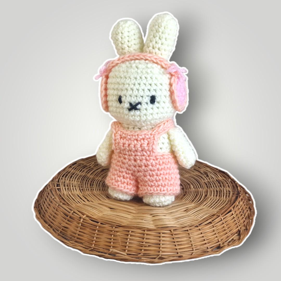 il_fullxfull.7758919752_lc38.jpg Handmade Crochet Bunny | Kawaii Amigurumi Bunny Doll - Lina And Stitches