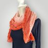 il_fullxfull.7758954410_lavw.jpg Perfect for Spring Scarf, Handmade Lightweight Knit Scarf, Soft Gradient Wrap, Airy Spring Accessory - Lina And Stitches