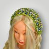 il_fullxfull.7759024256_sioe.jpg Handmade Crochet Bandana Headscarf, Wildflower Bandana, Scalloped Edge, Spring Hair Accessory - Lina And Stitches