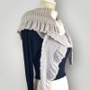 The Simple Grey Scarf, Handmade Knit Scarf, Extra Long Cozy Wrap - Lina And Stitches