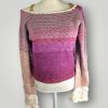 il_fullxfull.7759083244_7jza.jpg Crochet Ombre Long Sleeve Sweater | Handmade Crochet Sweater | Soft Gradient Colors | Size S/M - Lina And Stitches