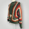 il_fullxfull.7759099048_7111.jpg Wildwood Hexagon Sweater with Leaf | Handmade Crochet Sweater | Oversized M | Cozy Forest-Inspired - Lina And Stitches