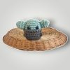 il_fullxfull.7806639095_9dcy.jpg Handmade Baby Alien Amigurumi | Cute Crochet Alien Plush | Small Alien Figure | Ready to Ship - Lina And Stitches