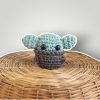 il_fullxfull.7806639111_33zi.jpg Handmade Baby Alien Amigurumi | Cute Crochet Alien Plush | Small Alien Figure | Ready to Ship - Lina And Stitches