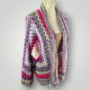 il_fullxfull.7806650301_4x08.jpg Colorful Crochet Cardigan| Colorful Granny Style Cardigan - Lina And Stitches