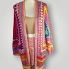 il_fullxfull.7806669979_ijfg.jpg Colorwave Hexagon Crochet Cardigan | Handmade Long Cardigan | Oversized Fit - Lina And Stitches