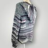 il_fullxfull.7806719223_po8a.jpg Everyday Knit Crochet Sweater| Grey Purple White Camouflage Yarn | Cozy Homewear Knit - Lina And Stitches