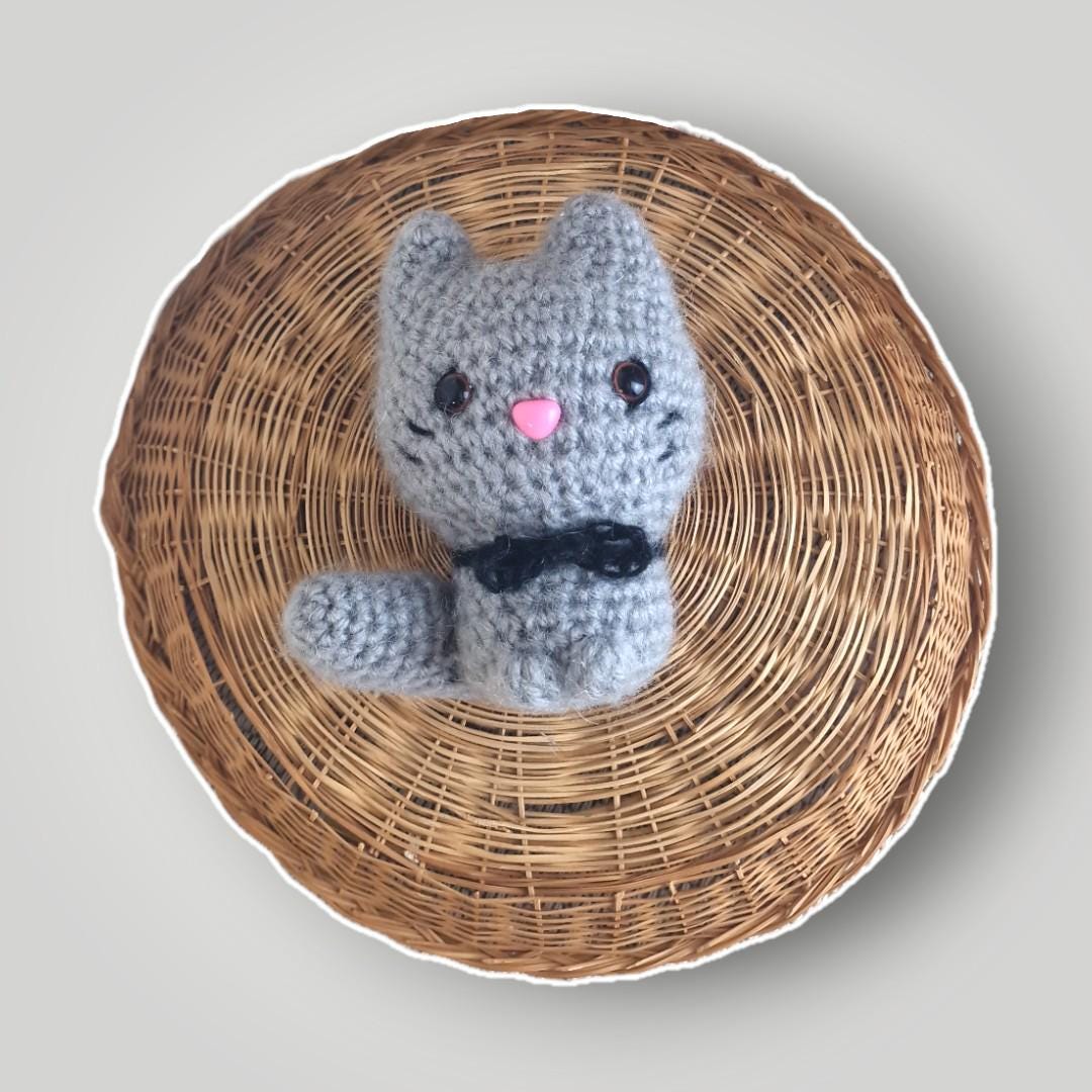 il_fullxfull.7806755529_ac6d.jpg Handmade Crochet Cat Plush | Amigurumi Cat Plushie - Lina And Stitches