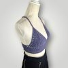 Crochet Bralette Top | Handmade “The Lilly” Top | Adjustable Lace-Up Band | Tie Strap (Neck & Back) - Lina And Stitches