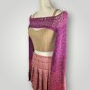 Handmade Crochet Bolero Shrug (S-M) – Openwork Mesh, Long Sleeve Cover Up - Lina And Stitches