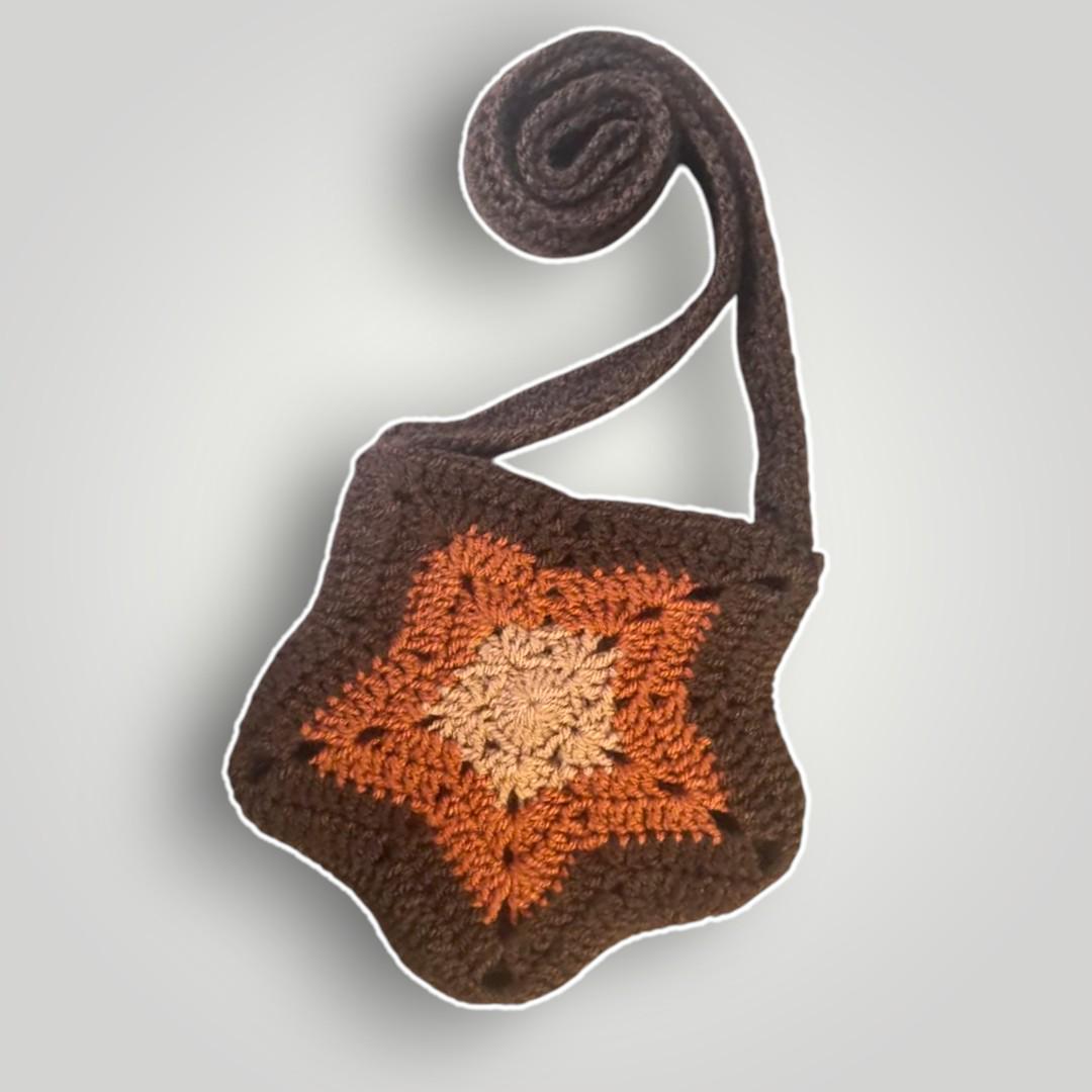 Crochet Star Bag | Handmade Mini Shoulder Bag | Cute Crochet Purse - Lina And Stitches